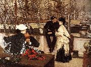 James Jacques Joseph Tissot The Captain and the Mate china oil painting artist